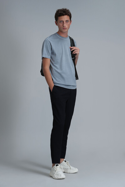 Sarder Men's Basic T-Shirt Water Green - 2