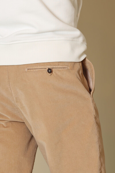 Sarp Velvet Men's Chino Trousers - Thumbnail