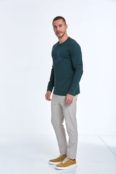 Scorpio Men's Long Sleeve T-Shirt Green - 5