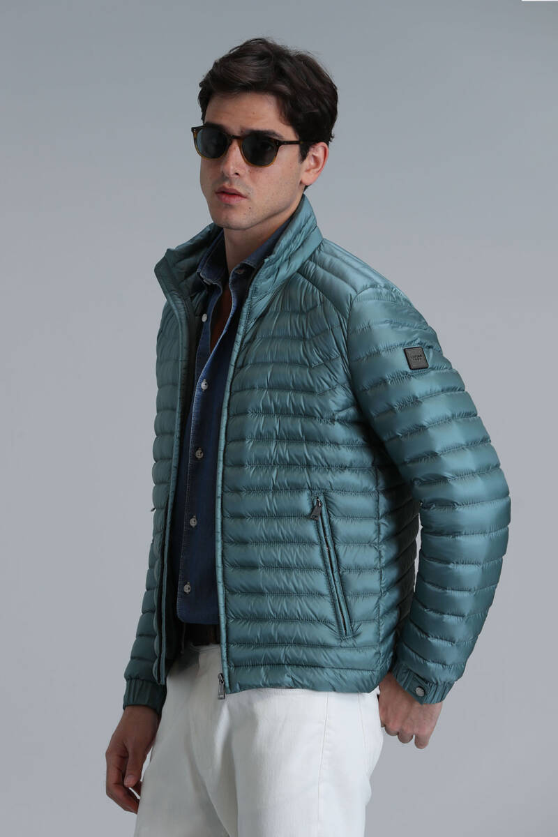 Sergio Men's Coat Green - 2