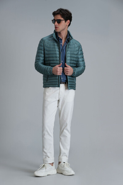 Sergio Men's Coat Green - 3