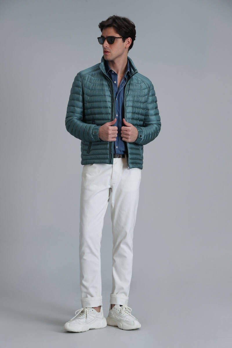 Sergio Men's Coat Green - 3