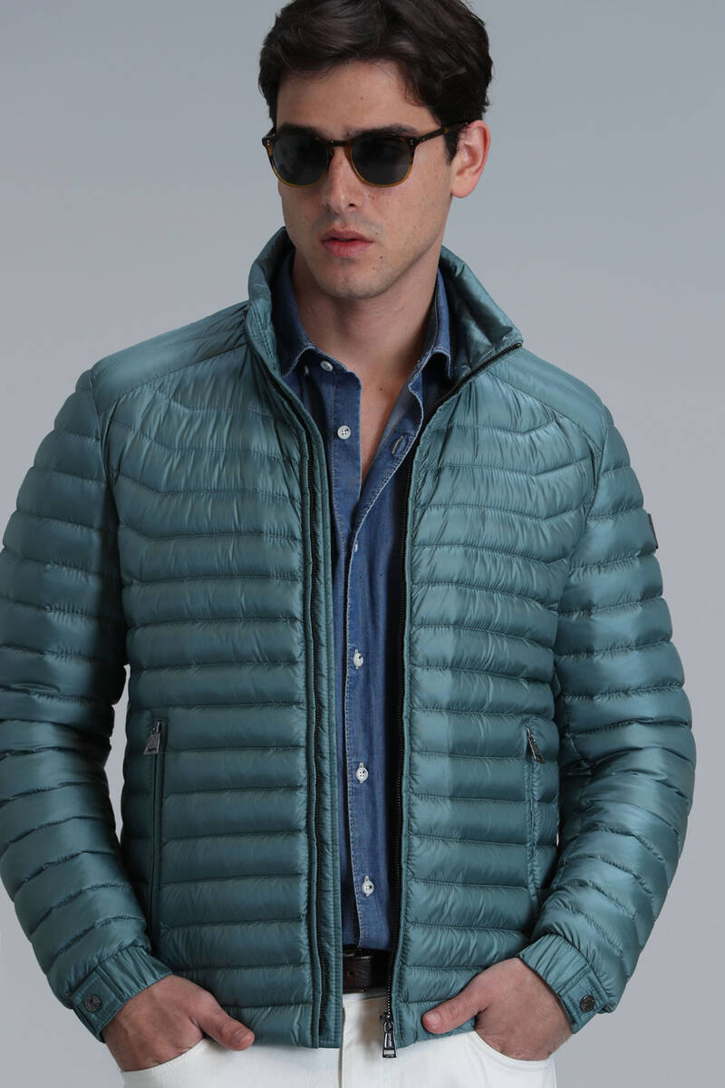 Sergio Men's Coat Green - 4