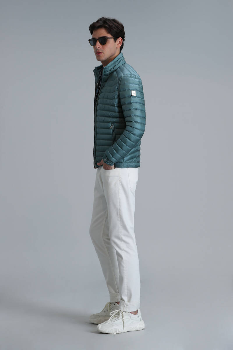 Sergio Men's Coat Green - 5