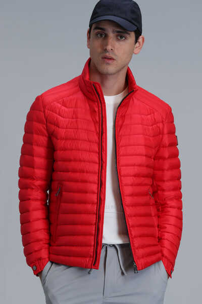 Sergio Men's Coat Red - 1