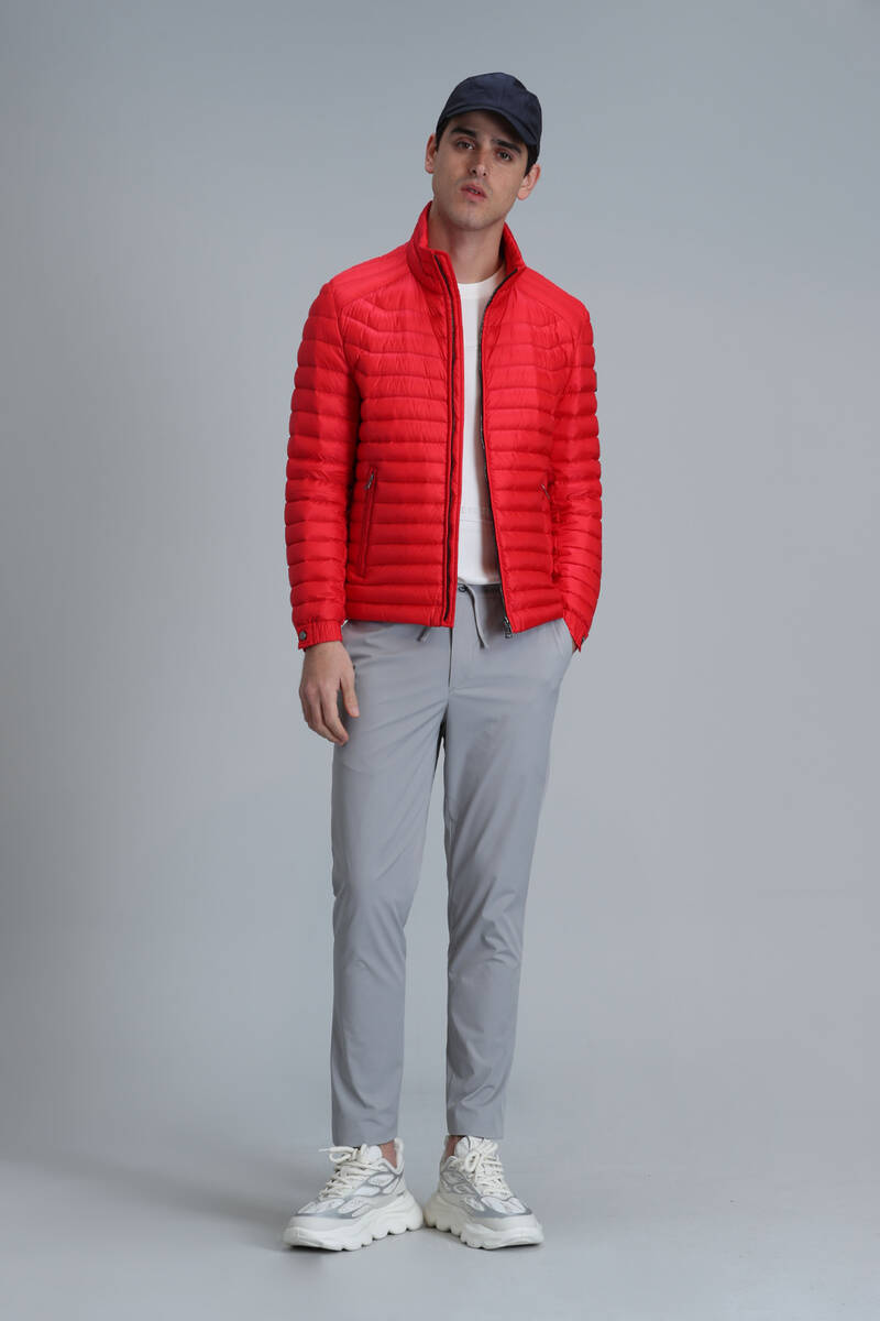 Sergio Men's Coat Red - 2