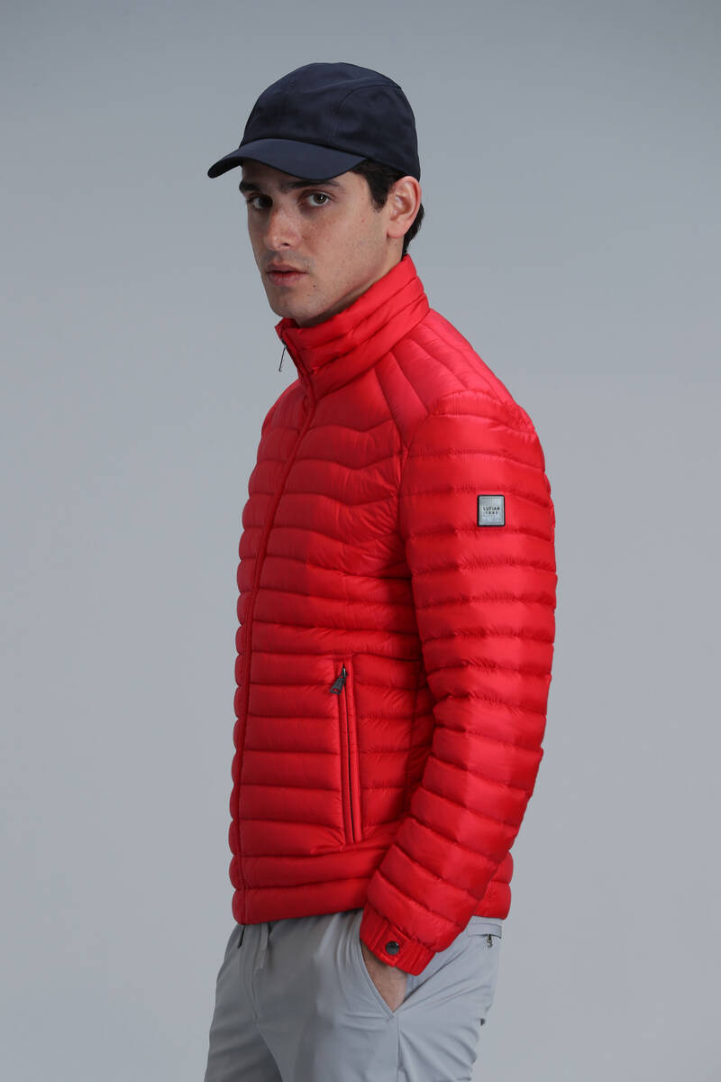 Sergio Men's Coat Red - 3