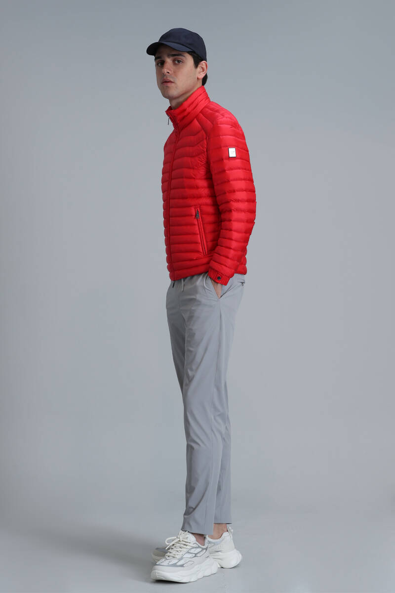 Sergio Men's Coat Red - 4
