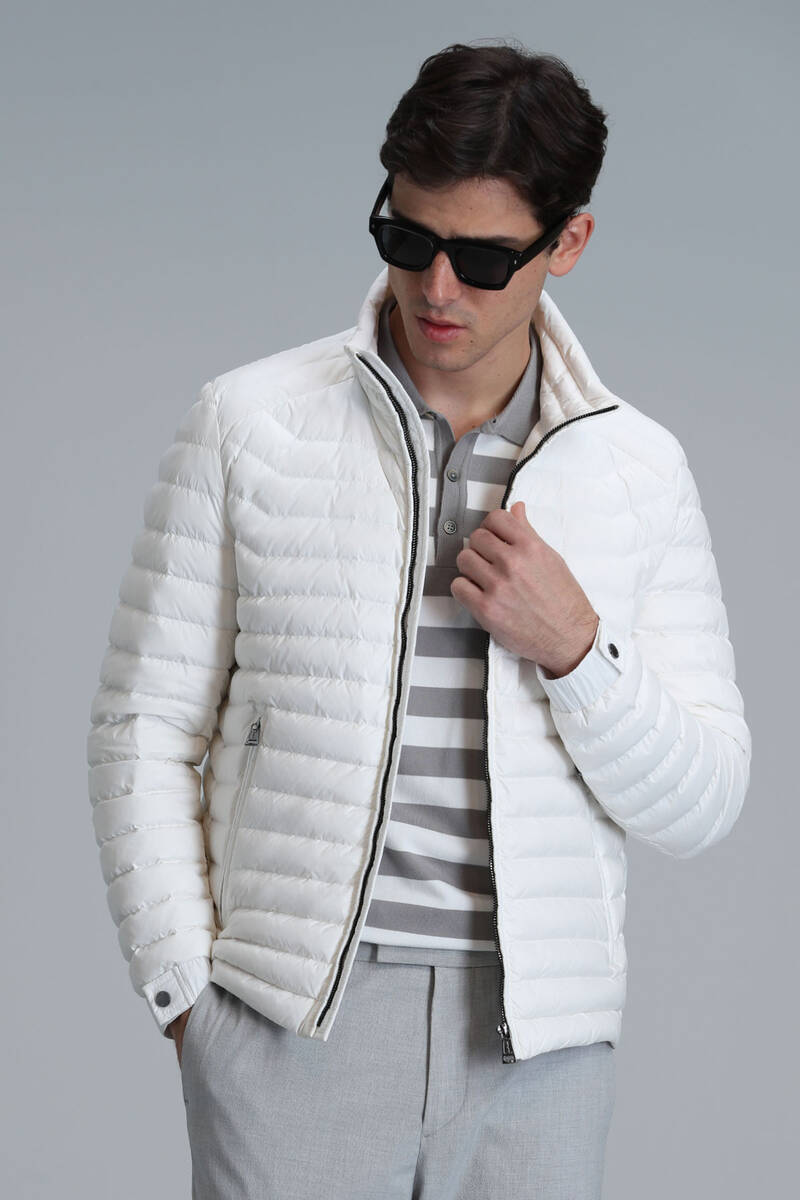 Sergio Men's Coat White - 1