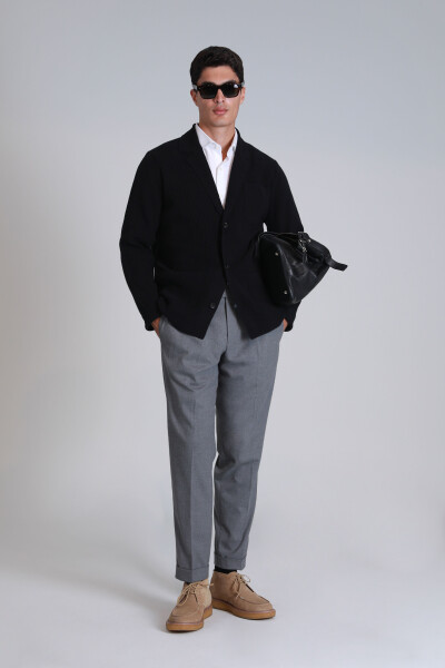 Shay Erkek Hırka Siyah - 4