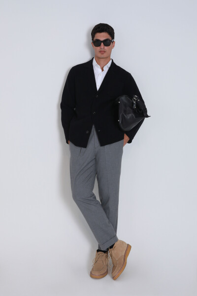 Shay Men's Cardigan Black 