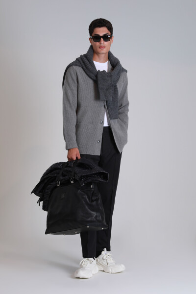 Shay Men's Cardigan Mink - 4