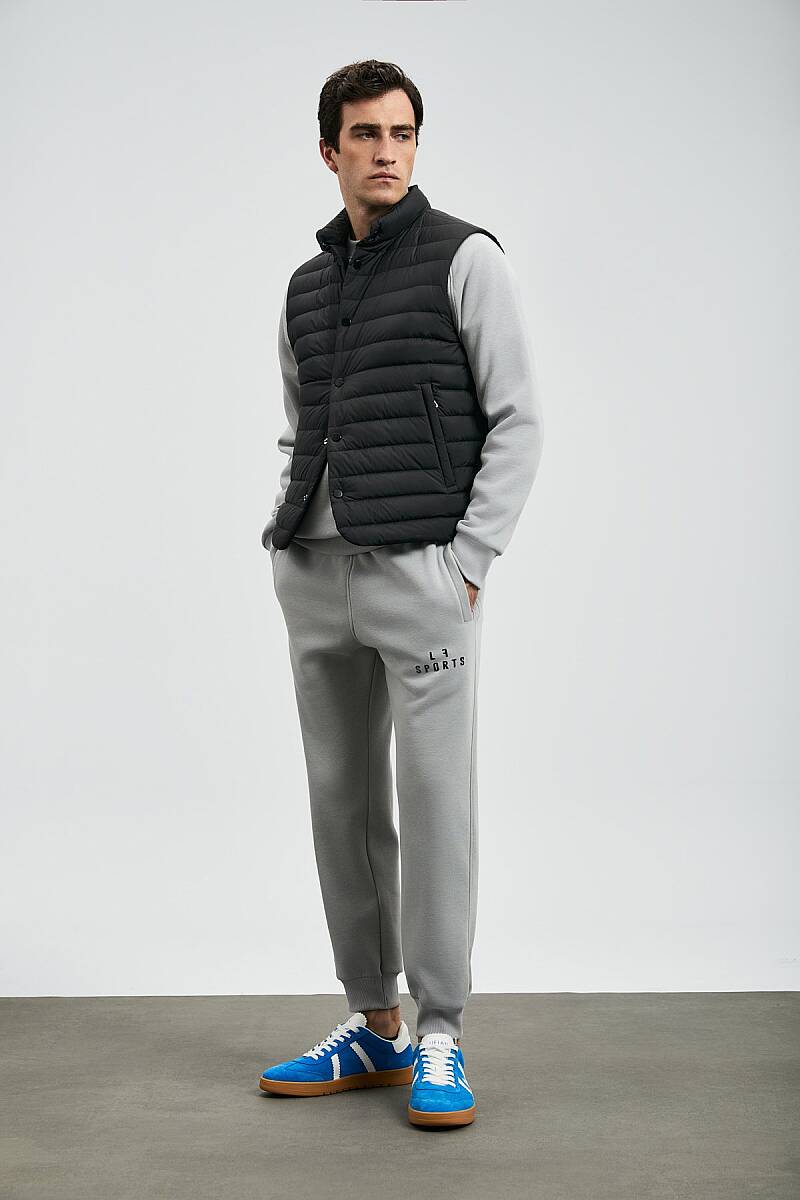 Sıgma Erkek Sweatshirt Açık Gri - 3