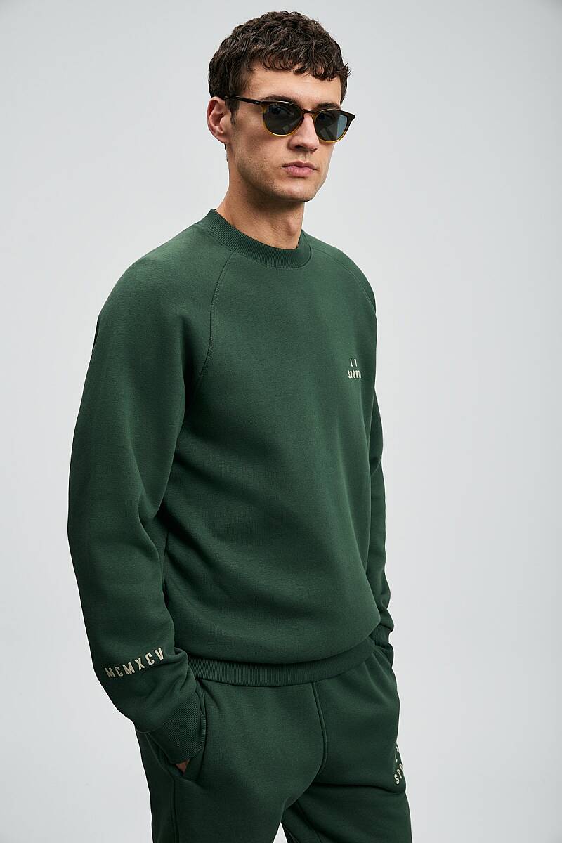 Sıgma Erkek Sweatshirt Çimen Yeşili - 3