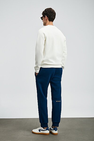Sıgma Erkek Sweatshirt Kırık Beyaz - 6