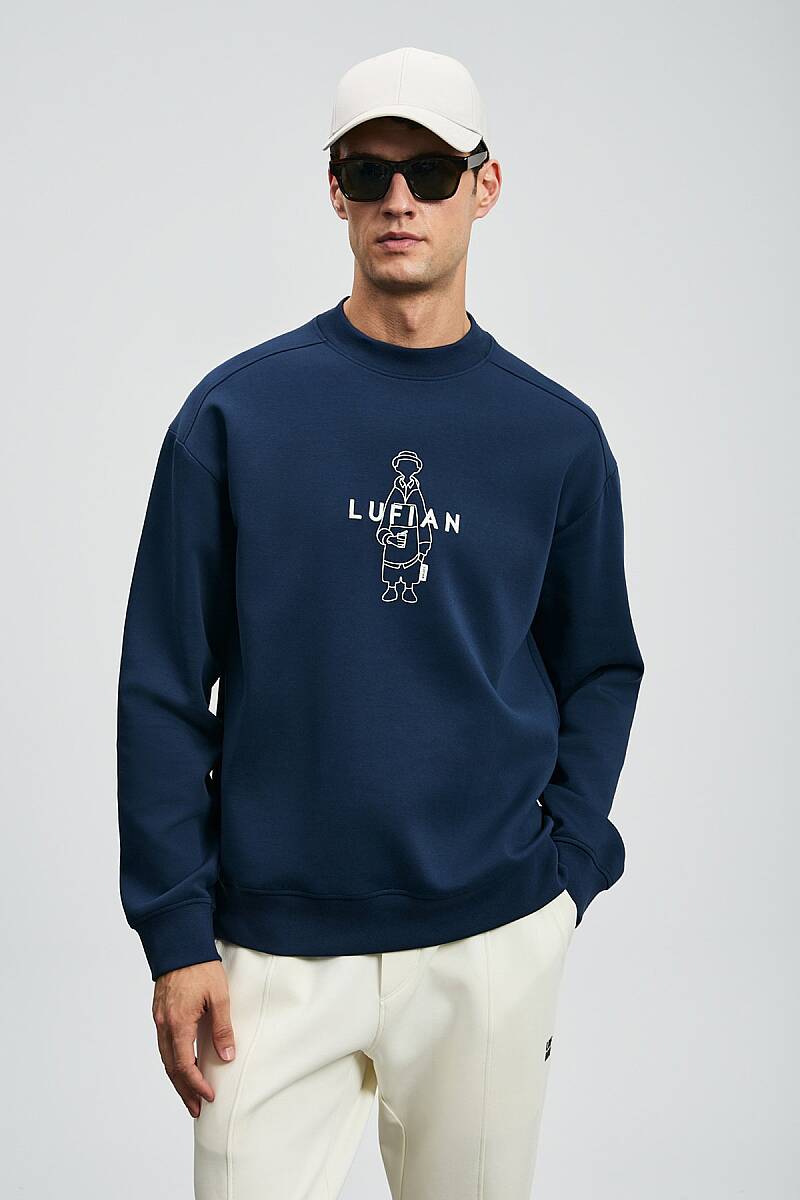 Sımba Erkek Sweatshirt Lacivert - 3