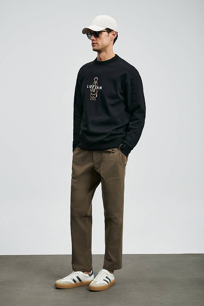 Sımba Men’s Sweatshirt Black - 2