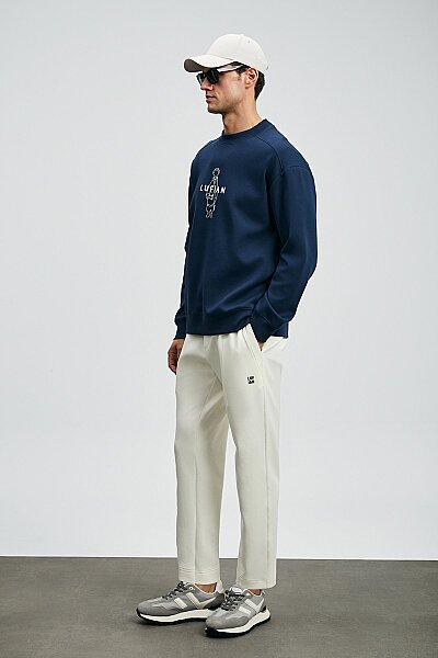Sımba Men’s Sweatshirt Navy - 4