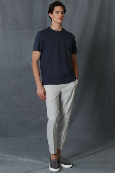 Sırıus Modern Grafik T- Shirt Antrasit - 2