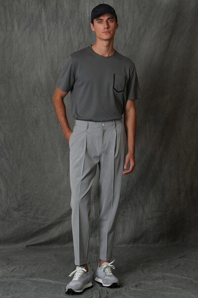 Sırıus Modern Grafik T-Shirt Yeşil - 3