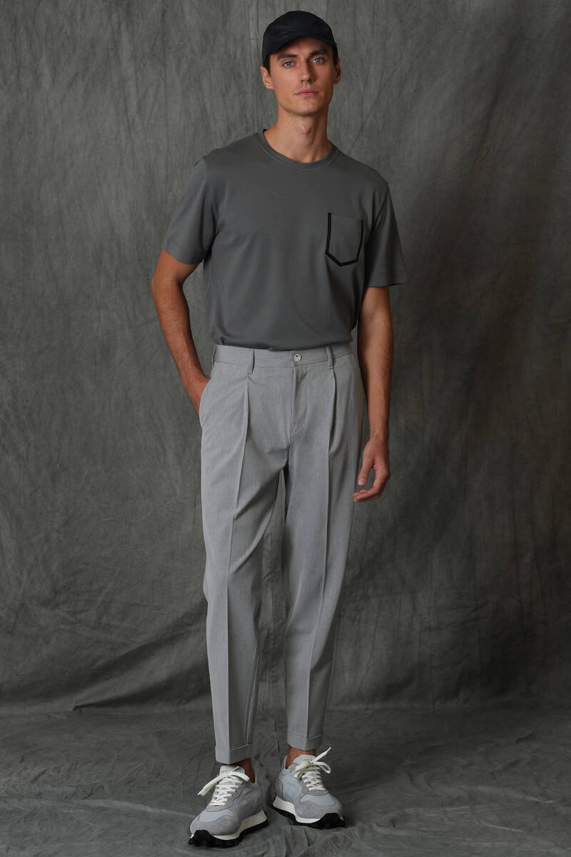 Sırıus Modern Grafik T-Shirt Yeşil - 3