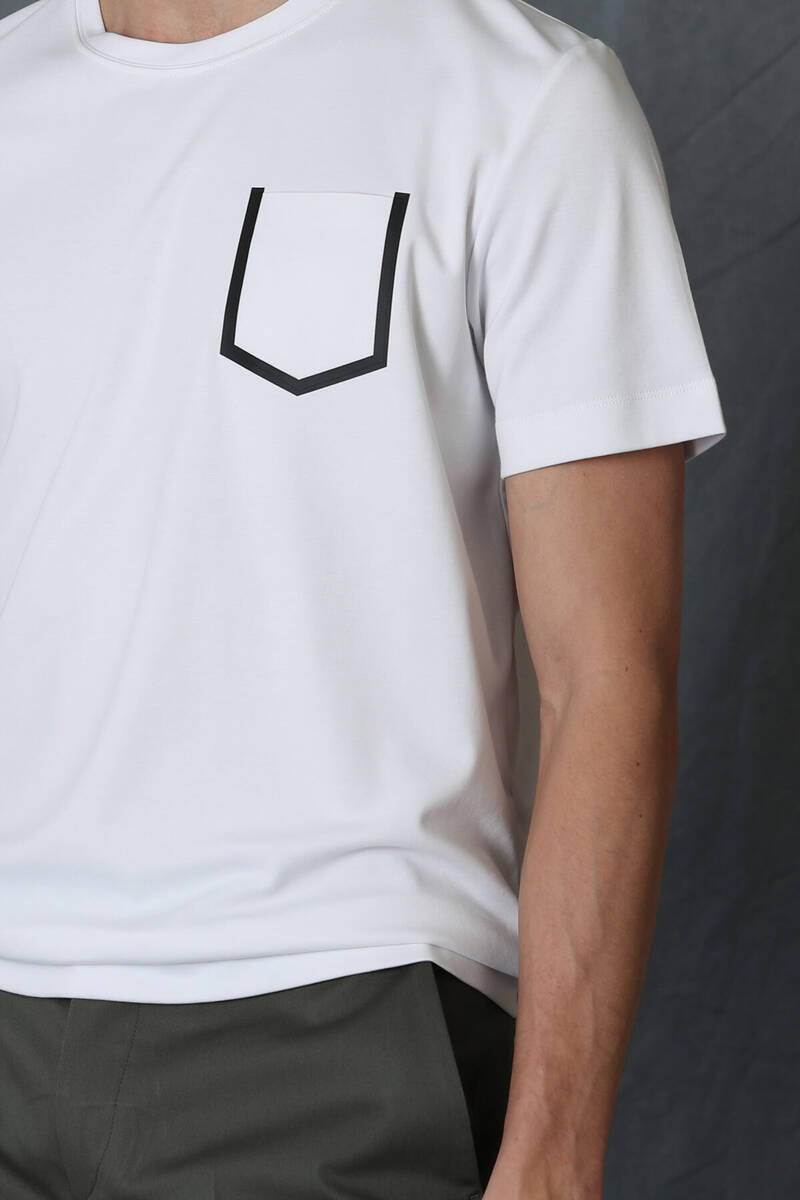 Sirius Modern Graphic T-Shirt White - 4
