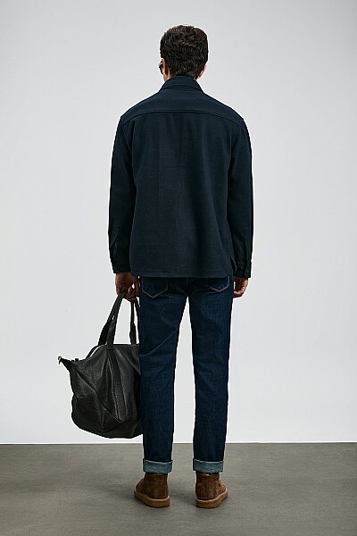Sky Smart Jean Erkek Pantolon Slim Fit Mavi - 6