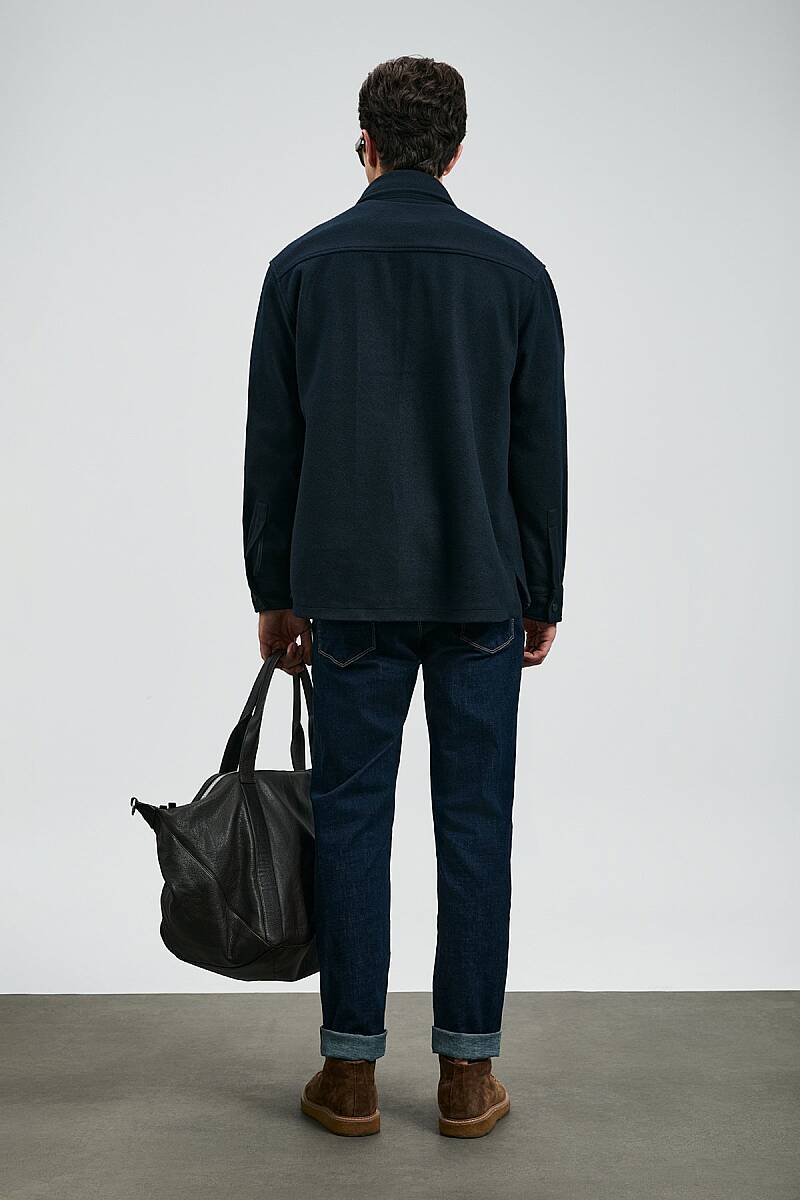 Sky Smart Jean Erkek Pantolon Slim Fit Mavi - 6