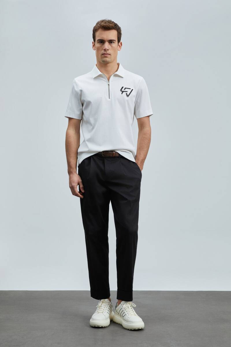 Slash Smart Erkek Polo Tişört Kırık Beyaz - 2