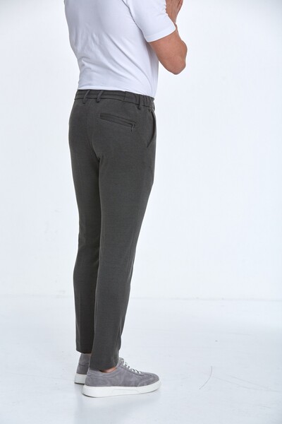 Slim Fit Knitted Men's Jogger Pants - Thumbnail