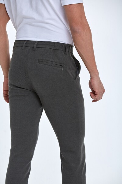 Slim Fit Örme Erkek Jogger Pantolon - Thumbnail