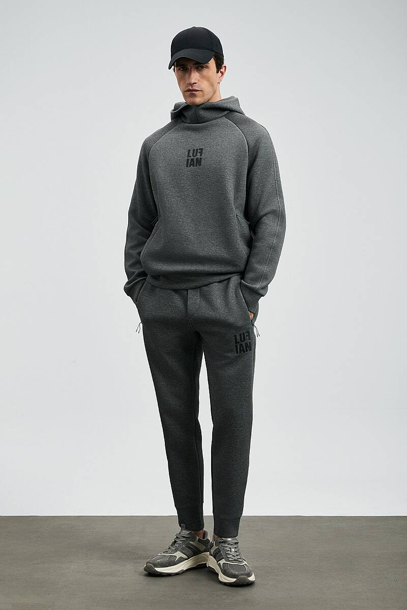 Snow Erkek Sweatshirt Antrasit - 2