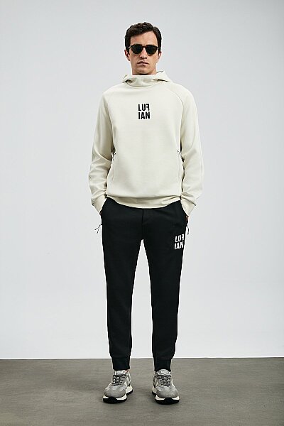 Snow Erkek Sweatshirt Kırık Beyaz - 3