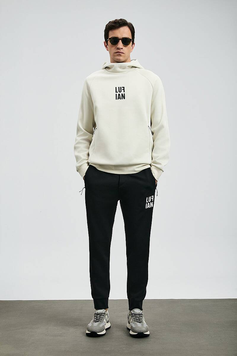Snow Erkek Sweatshirt Kırık Beyaz - 3