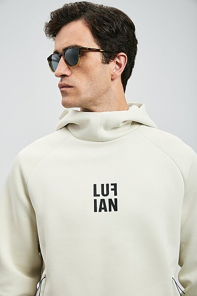 Snow Erkek Sweatshirt Kırık Beyaz - 5