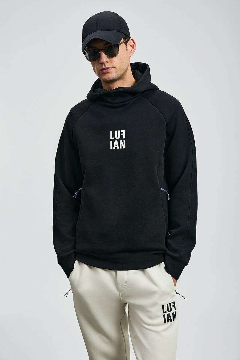 Snow Erkek Sweatshirt Siyah - 1