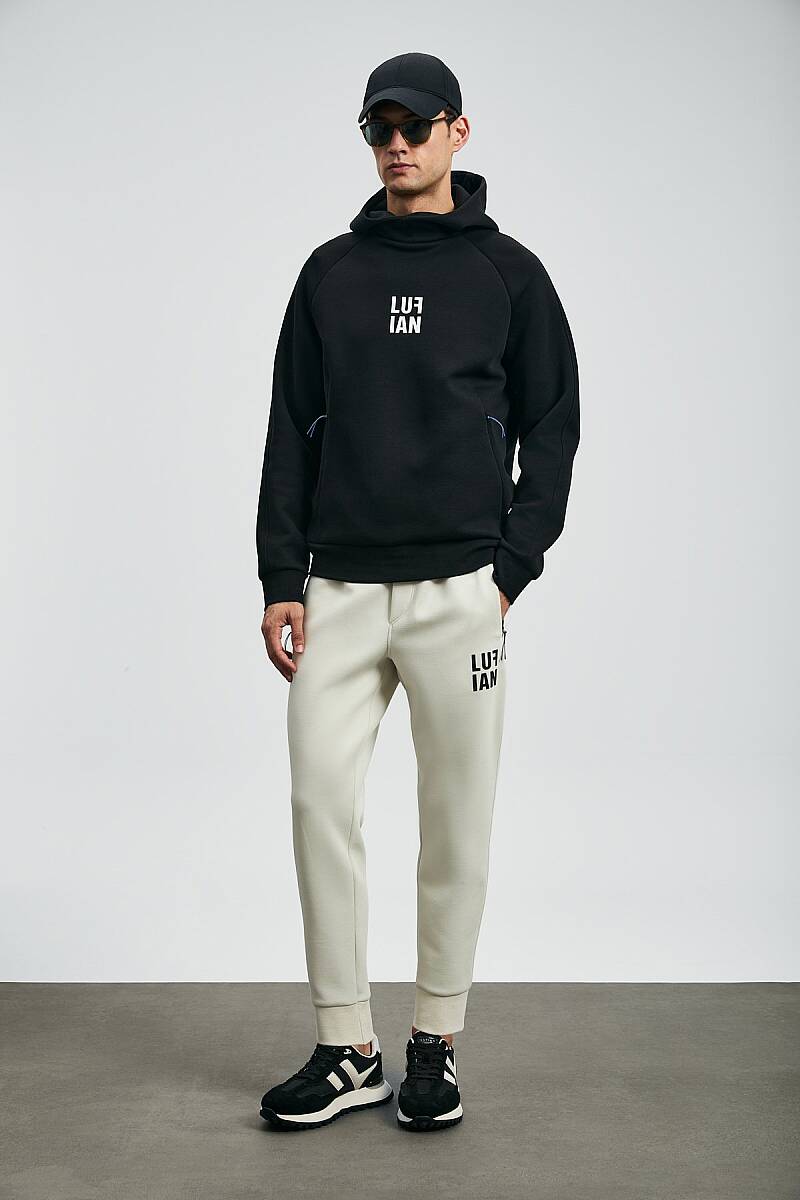 Snow Erkek Sweatshirt Siyah - 5