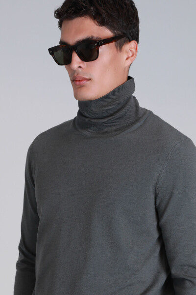 Soil Men's Sweater Khaki - 3