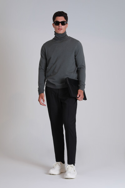 Soil Men's Sweater Khaki - 4