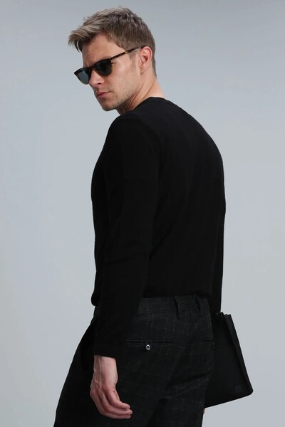 Speed ​​Men's Sweater Black - 6