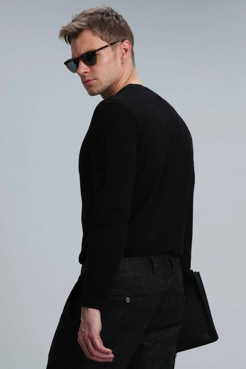 Speed ​​Men's Sweater Black - 6