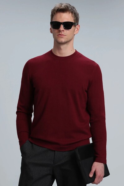 Speed ​​Men's Sweater Claret Red 