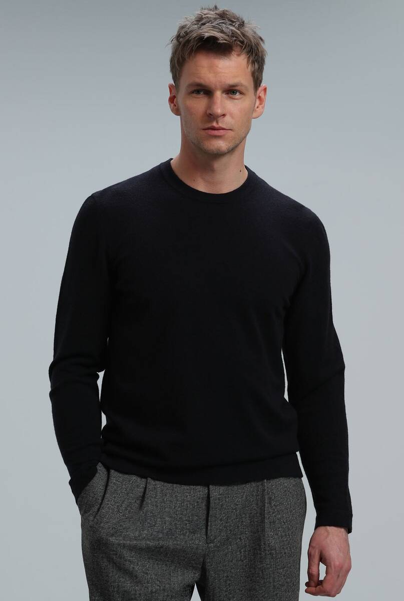 Speed ​​Men's Sweater Dark Navy Blue - 3