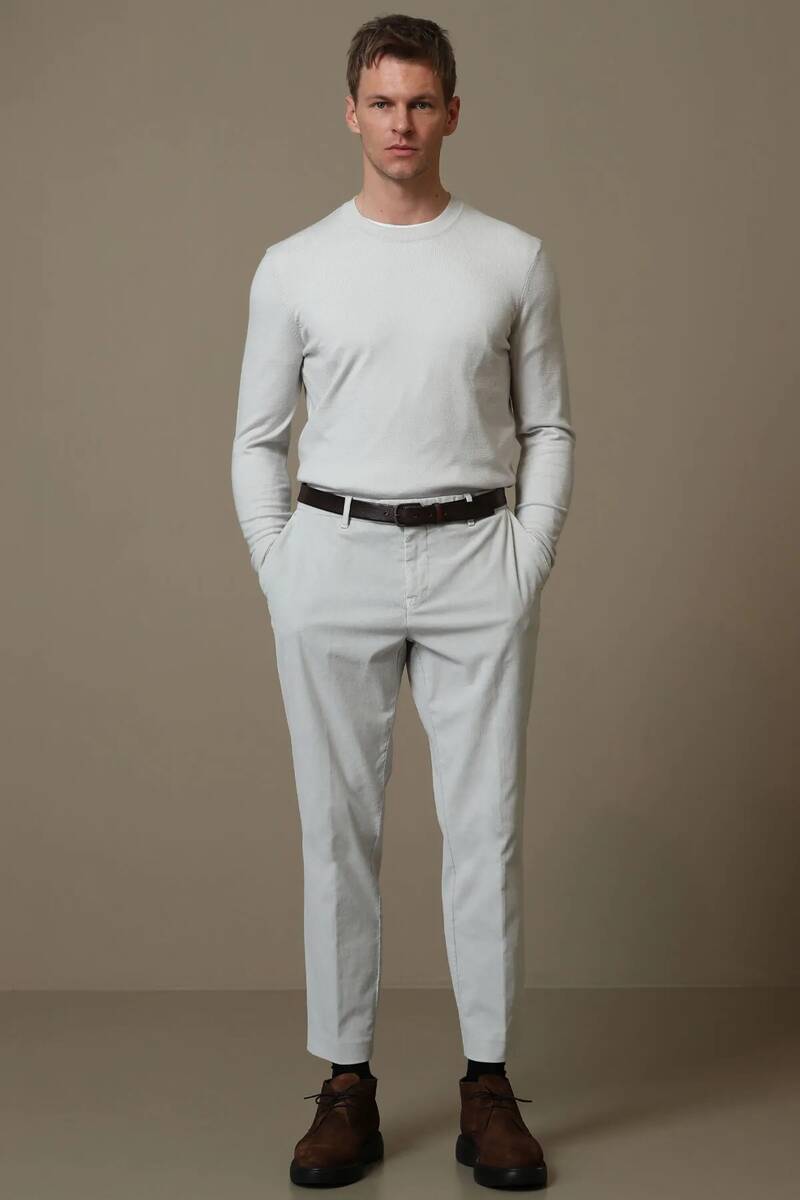 Speed ​​Men's Sweater Ecru - 2
