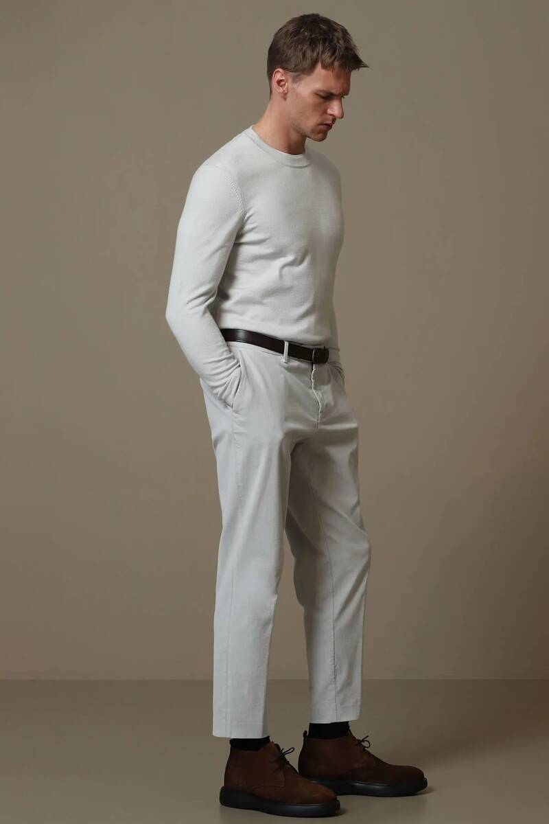 Speed ​​Men's Sweater Ecru - 4