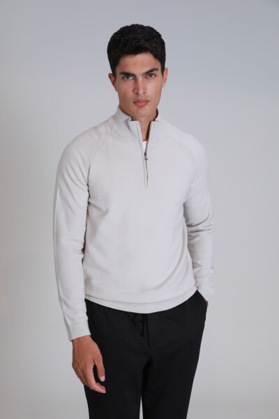 Stavan Erkek Kazak Ekru - 5