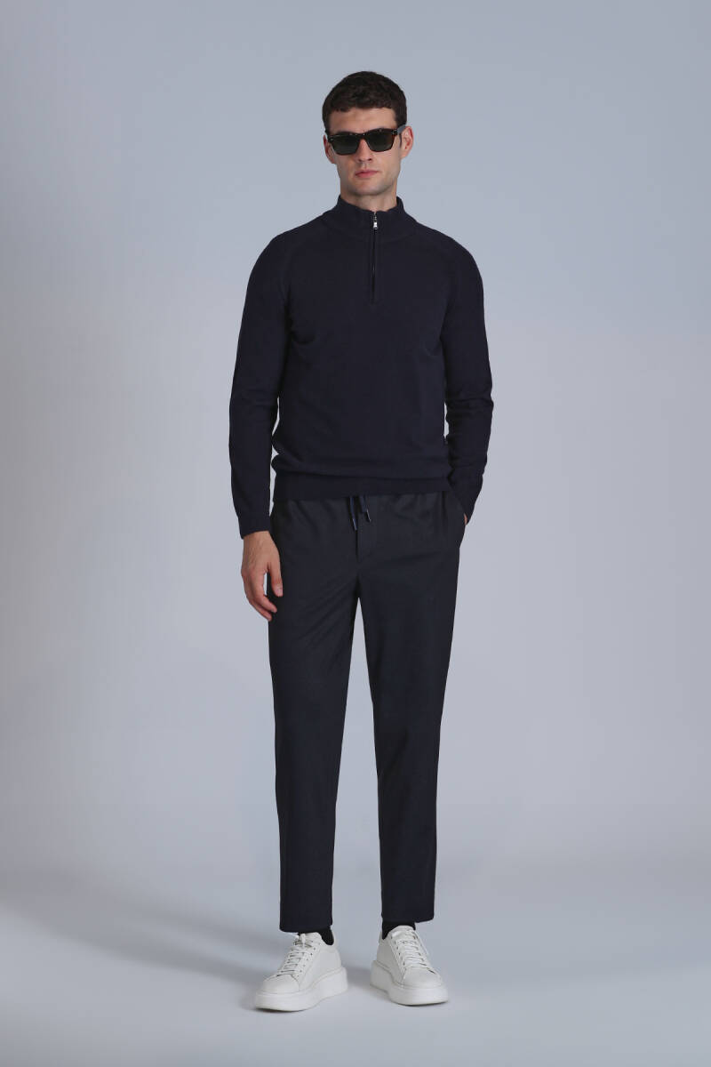 Stavan Erkek Kazak Lacivert - 4