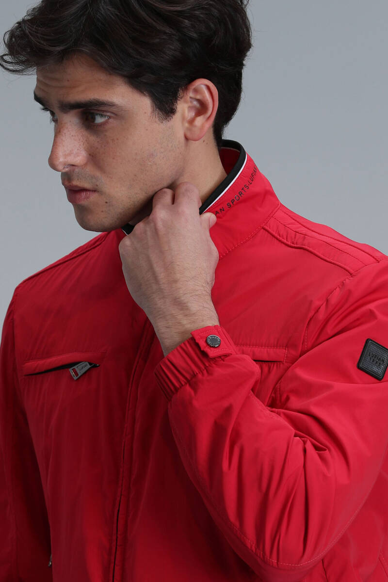 Stephan Men's Coat Red - 3