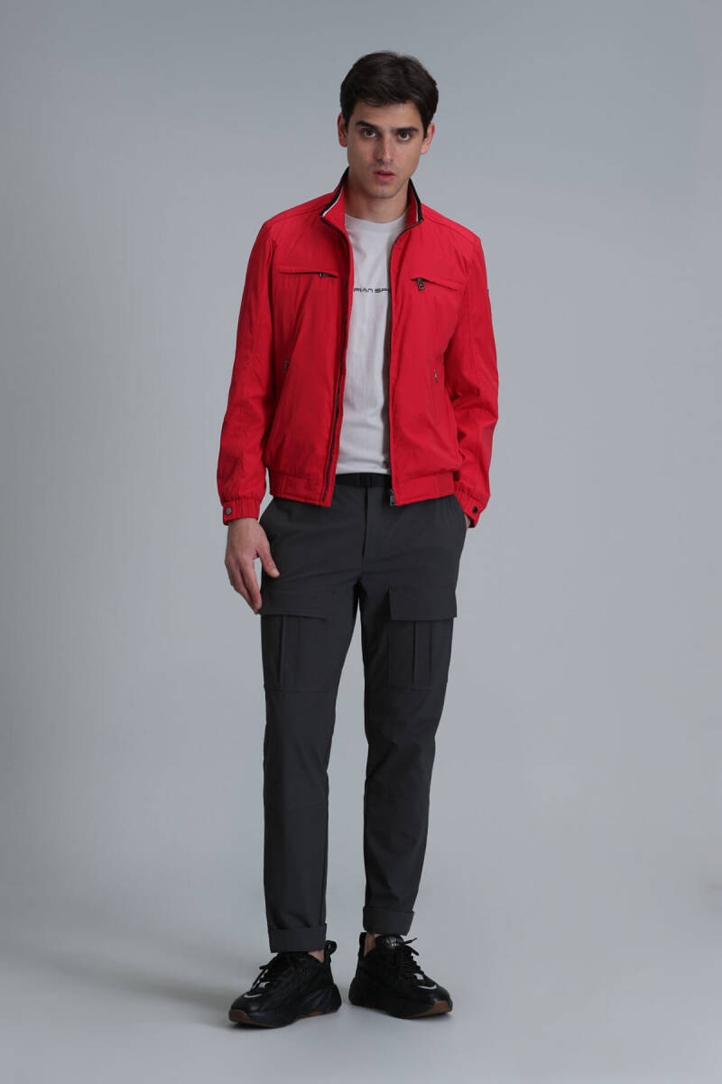 Stephan Men's Coat Red - 4