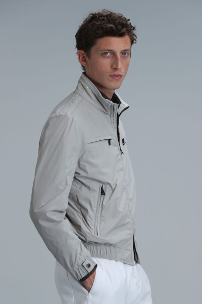 Stephan Мужское Пальто Серое - 3